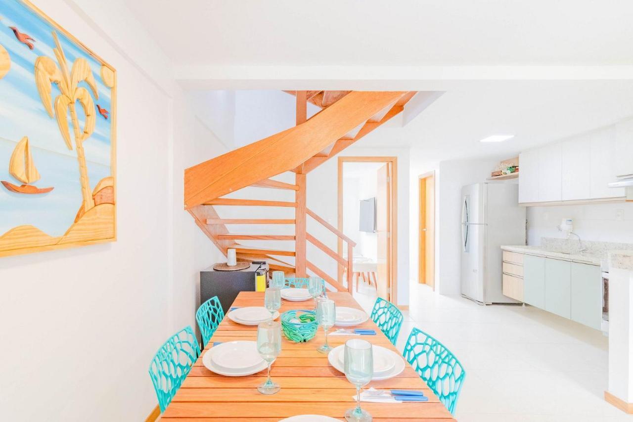 It28 Triplex 4 Suites A 350M Da Praia Do Surf - Itacimirim Buitenkant foto