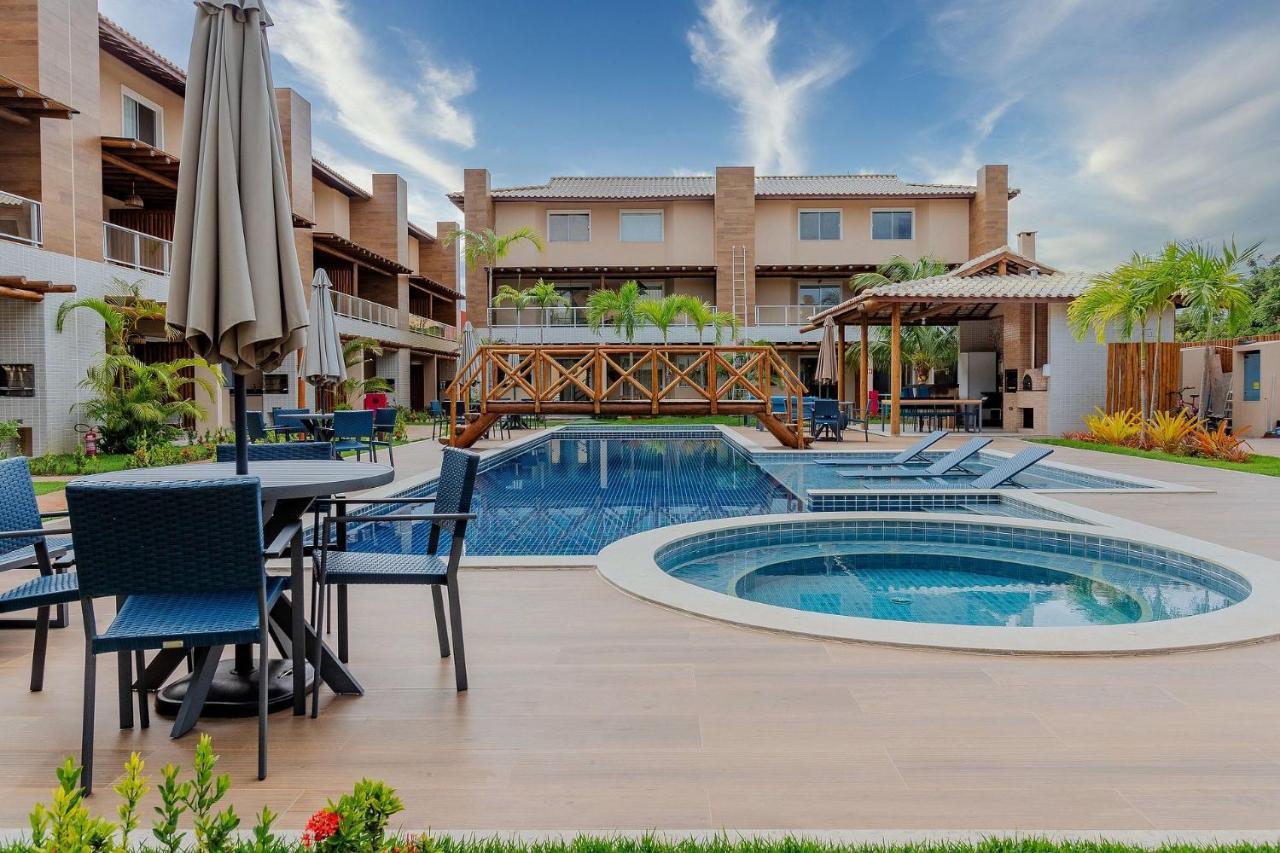 It28 Triplex 4 Suites A 350M Da Praia Do Surf - Itacimirim Buitenkant foto